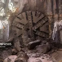 ورود دستگاه حفار خط ۳ متروی مشهد به چهارراه مخابرات قاسم‌آباد
