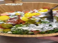 سالاد کارتوفل آلمانی هم باکلاسه هم خوشمزه