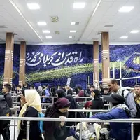 تدارک تردد ۳۰۰ کامیون از مرز شلمچه برای رساندن اقلام مورد نیاز به مواکب عراق