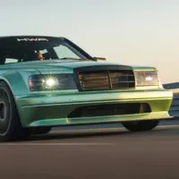 رانندگی با HWA Evo، بازتولید مرسدس 190E Evo II افسانه‌ای