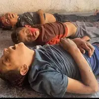 عکس/ شهادت سه کودک فلسطینی در حمله رژیم جنایتکار صهیونیستی