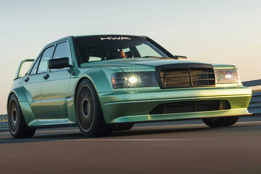 رانندگی با HWA Evo، بازتولید مرسدس 190E Evo II افسانهای