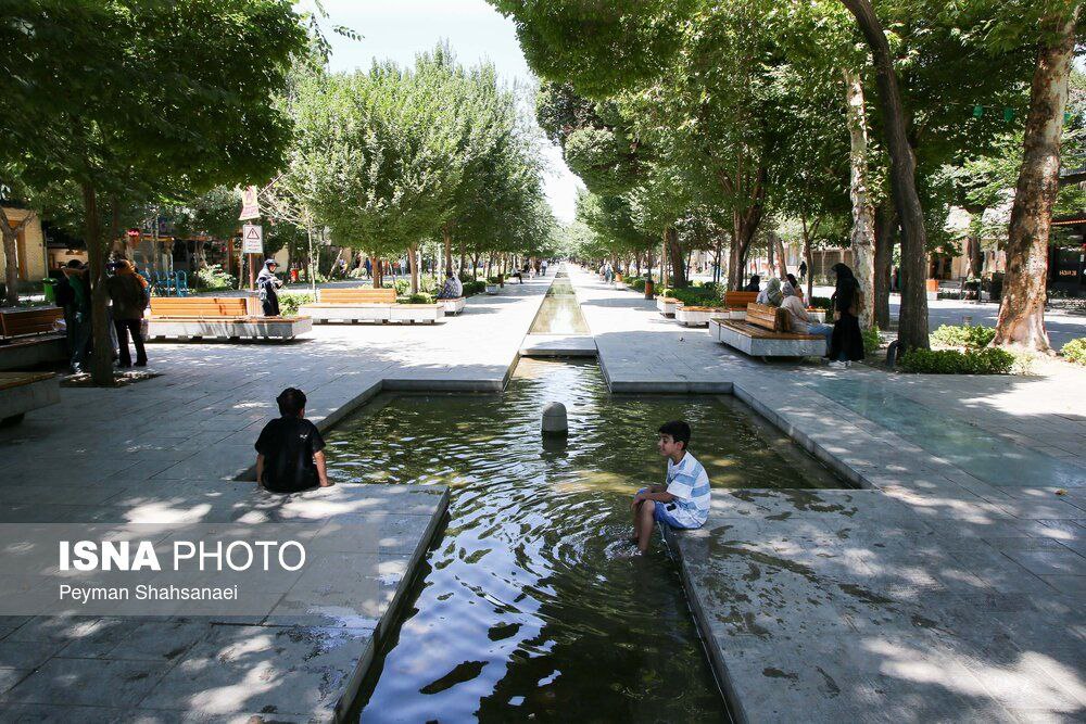 عکس/ موج جدید گرما در اصفهان
