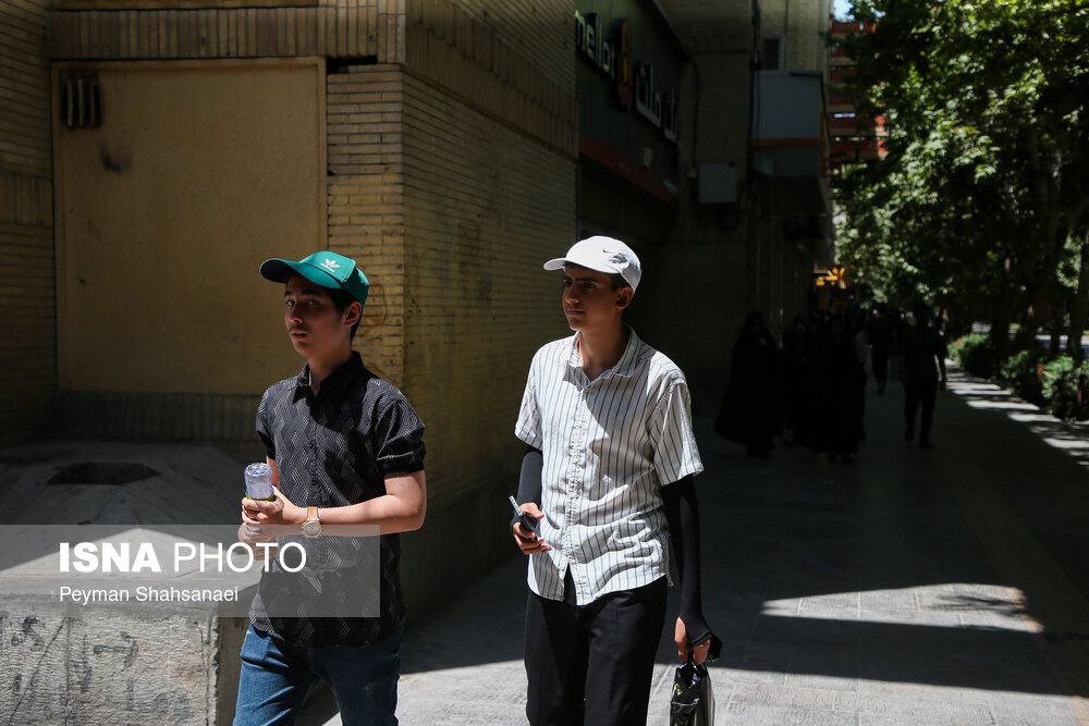 عکس/ موج جدید گرما در اصفهان