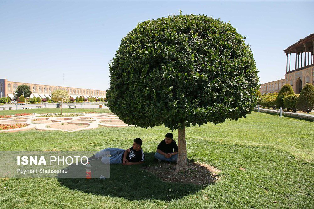 عکس/ موج جدید گرما در اصفهان