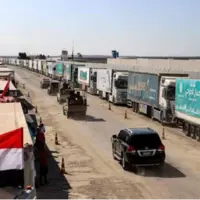 کمک‌های غذایی پشت گذرگاه‌های غزه در حال فاسد شدن