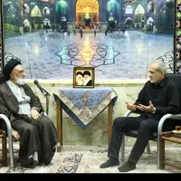 عکس/ دیدار رئیس جمهور با آیت الله سعیدی تولیت حرم حضرت معصومه (س)