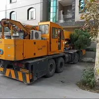 واژگونی مرگبار جرثقیل؛ ۲ نفر جان باختند