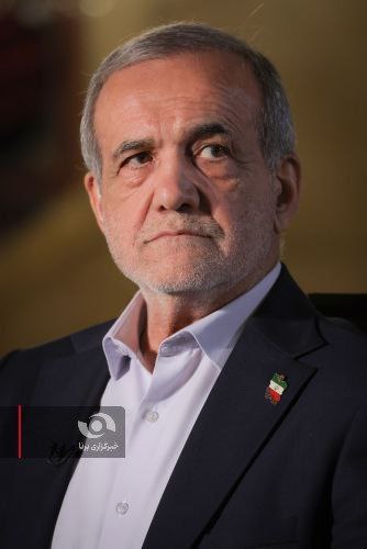 عکس/ مصاحبه رئیس‌جمهور با شبکه تلویزیونی الجزیره