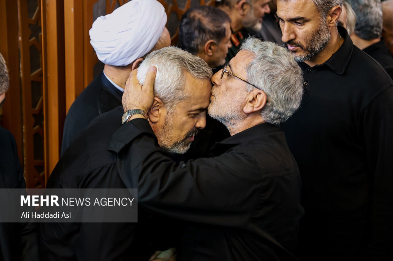 عکس/ مراسم بزرگداشت چهلمین روز عروج آسمانی سردار سپهبد شهید محمد باقری