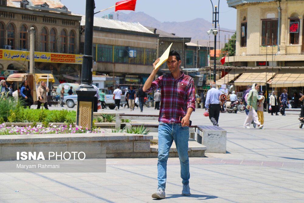 گرمای تابستان در همدان