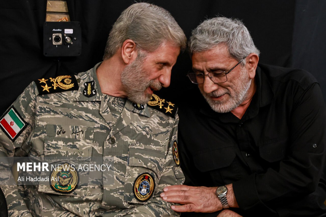 عکس/ مراسم بزرگداشت چهلمین روز عروج آسمانی سردار سپهبد شهید محمد باقری