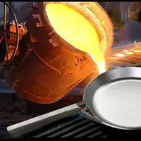 مراحل تماشایی تولید انبوه قابلمه چدنی در کارخانه ای در چین