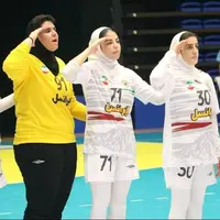 دختران هندبال ایران پنجم آسیا شدند