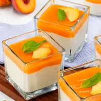 این دسر هلو تابستانی خیلی خوشمزه و راحته 