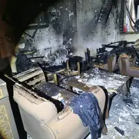 آتش‌سوزی منزل مسکونی در خرم‌آباد