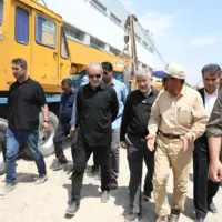 بازدید سرزده پزشکیان از خط انتقال آب زیاران به بیلقان