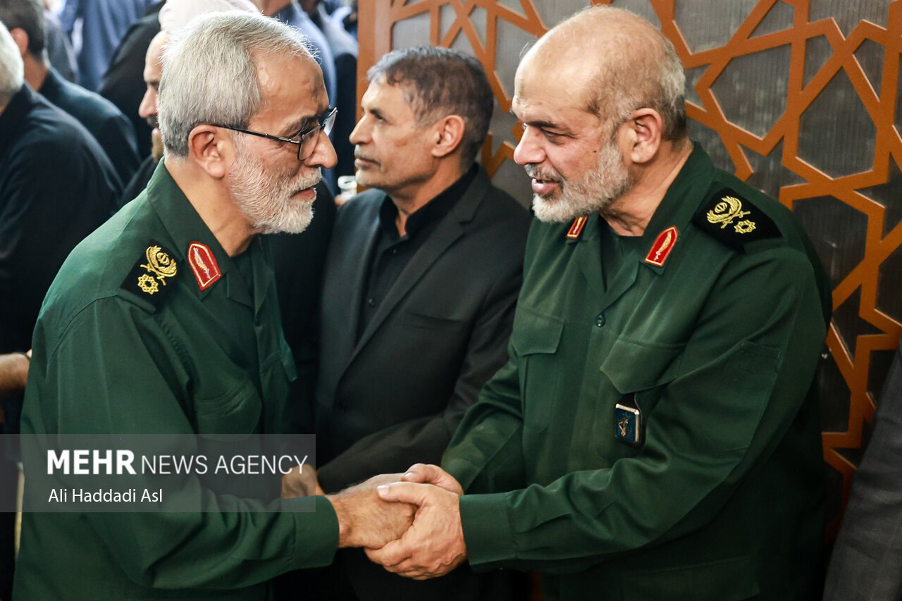 عکس/ مراسم بزرگداشت چهلمین روز عروج آسمانی سردار سپهبد شهید محمد باقری