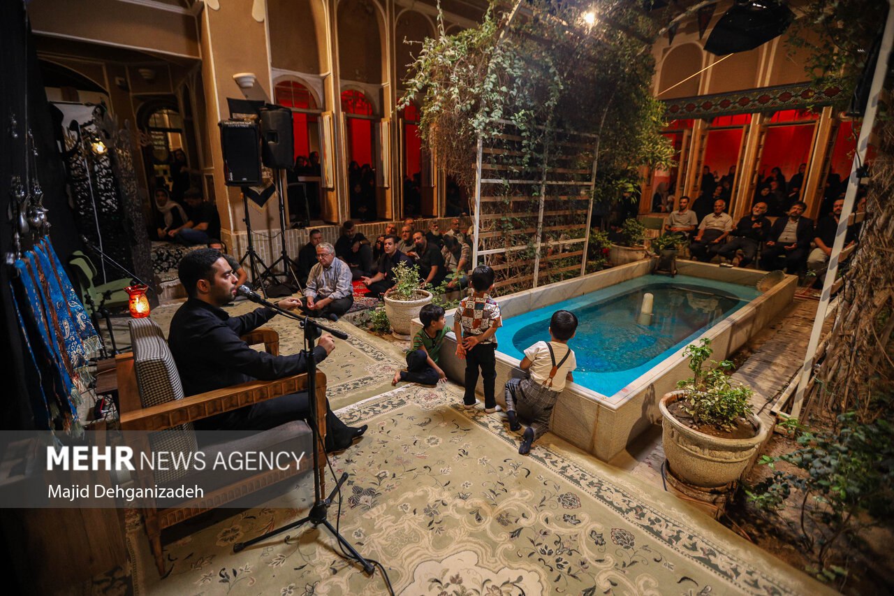  «روضه هنری» در خانه مارلیک یزد