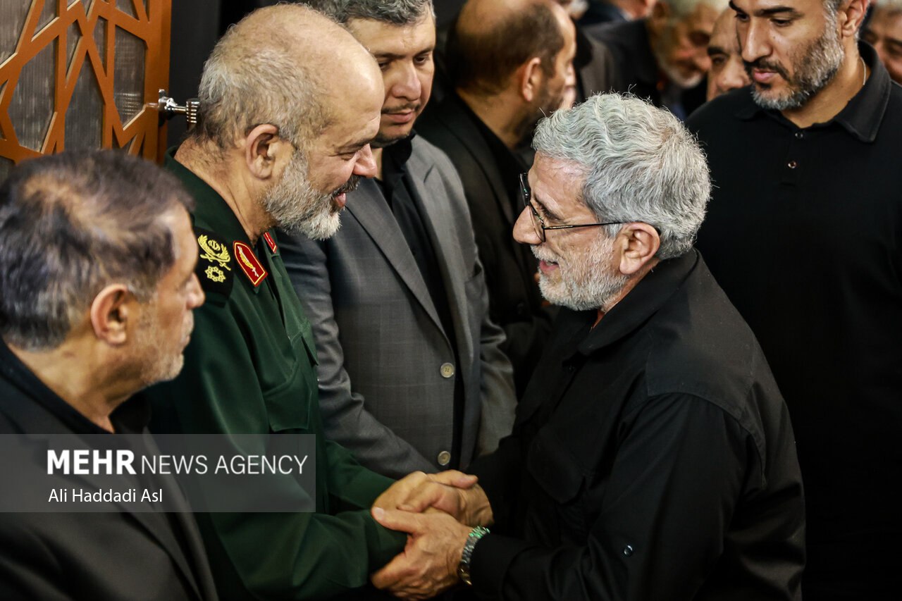 عکس/ مراسم بزرگداشت چهلمین روز عروج آسمانی سردار سپهبد شهید محمد باقری
