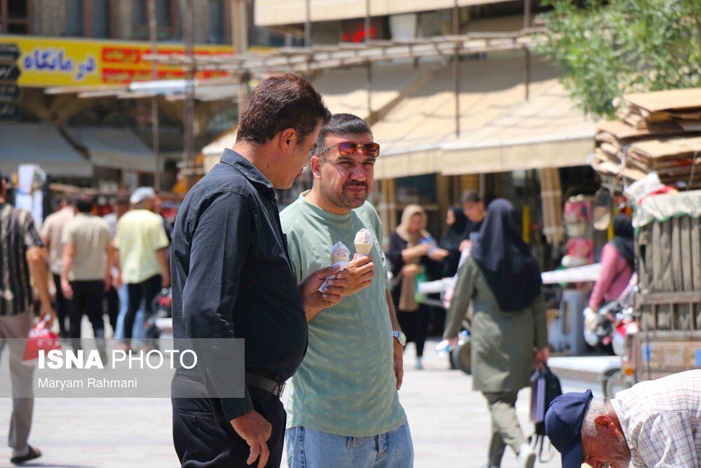 گرمای تابستان در همدان