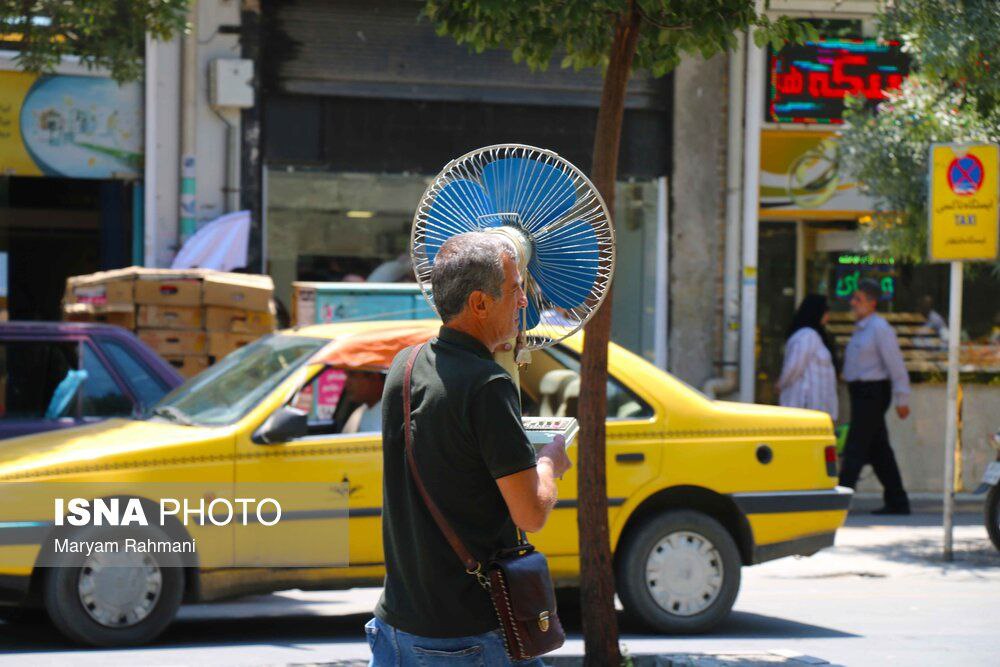 گرمای تابستان در همدان