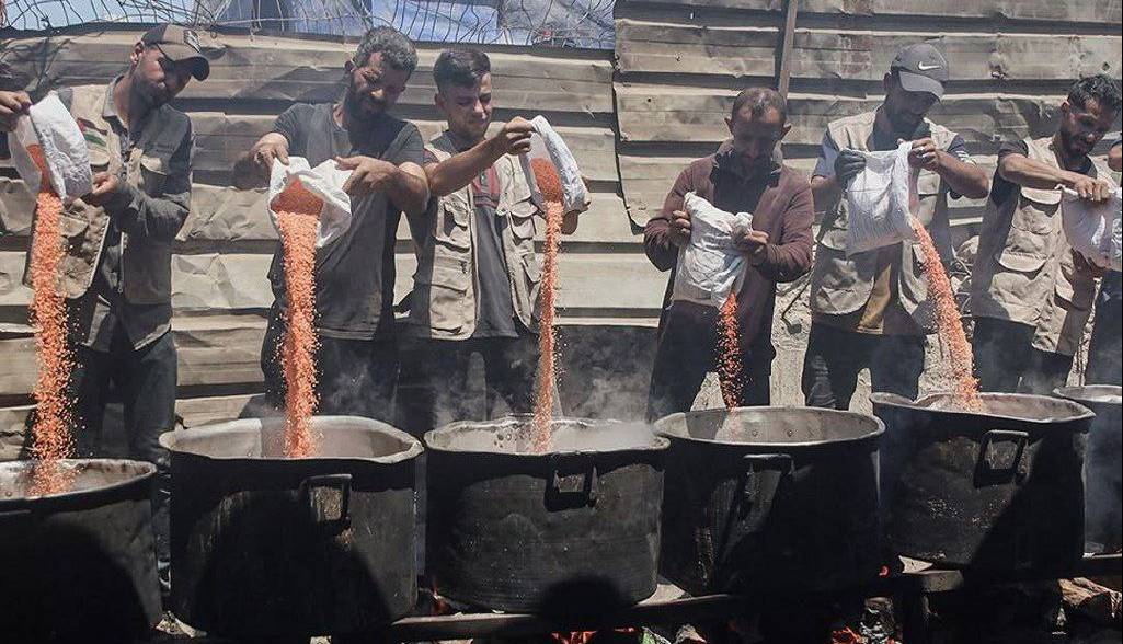 گزارش تصویری دردناک رسانه آمریکایی از وضعیت گرسنگی در غزه