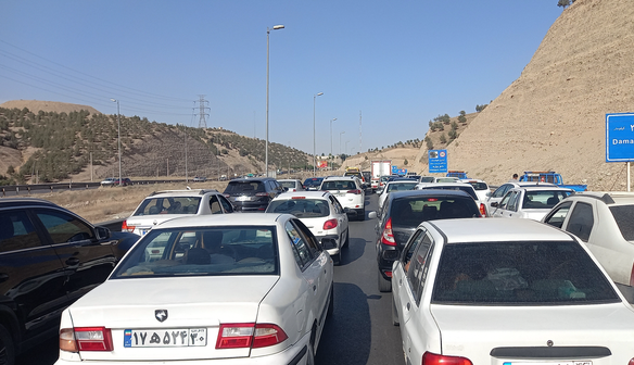 ترافیک فوق سنگین در ورودیهای شرقی پایتخت