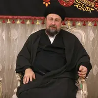 حضو سیدحسن خمینی در منزل شهید طهرانچی