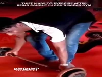 سرنوشت خنده دار سارق باشگاه بدنسازی