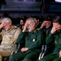 عکس/ مراسم چهلم شهدای اقتدار در قم