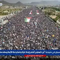میلیون‌ها یمنی از اعلام رهبر انصارالله برای بررسی گزینه‌های بیشتر علیه اسرائیل استقبال کردند