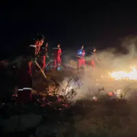 آتش‌سوزی کوه دراک شیراز مهار شد