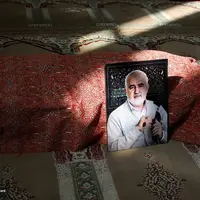 عکس/ مراسم تشییع پیکر «احمد توکلى»