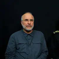 حضور قالیباف در مراسم چهلمین روز شهادت سردار سلامی