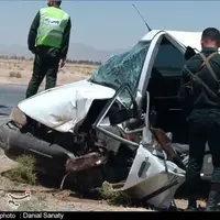 تصادف خونین پراید و خاور با 9 کشته و مجروح