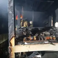 آتش‌سوزی در بازار بندرعباس