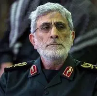 سردار قاآنی در مراسم چهلمین روز شهادت سردار سلامی
