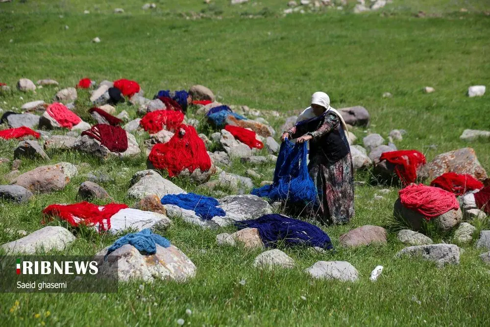 پشم شویی؛ سنت کهن عشایر ارسباران