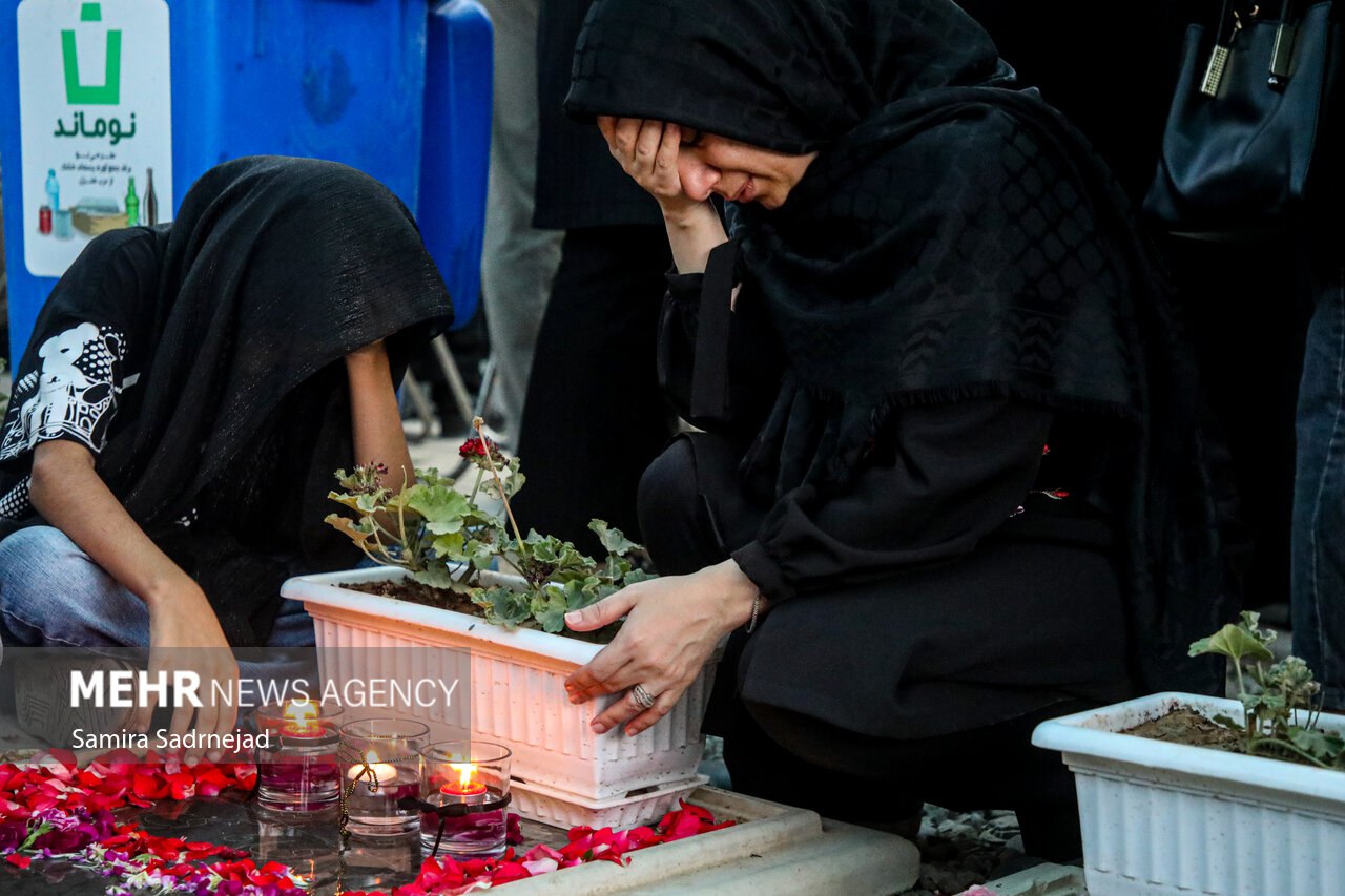 عکس/ چهلمین روز قطعه ۴۲