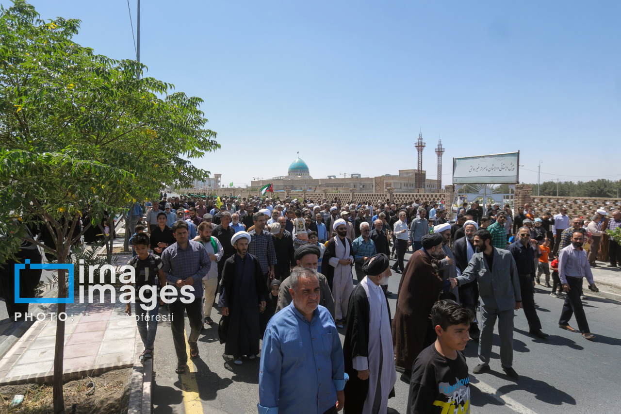 عکس/ راهپیمایی «جمعه‌ های خشم و نصر» در سراسر کشور
