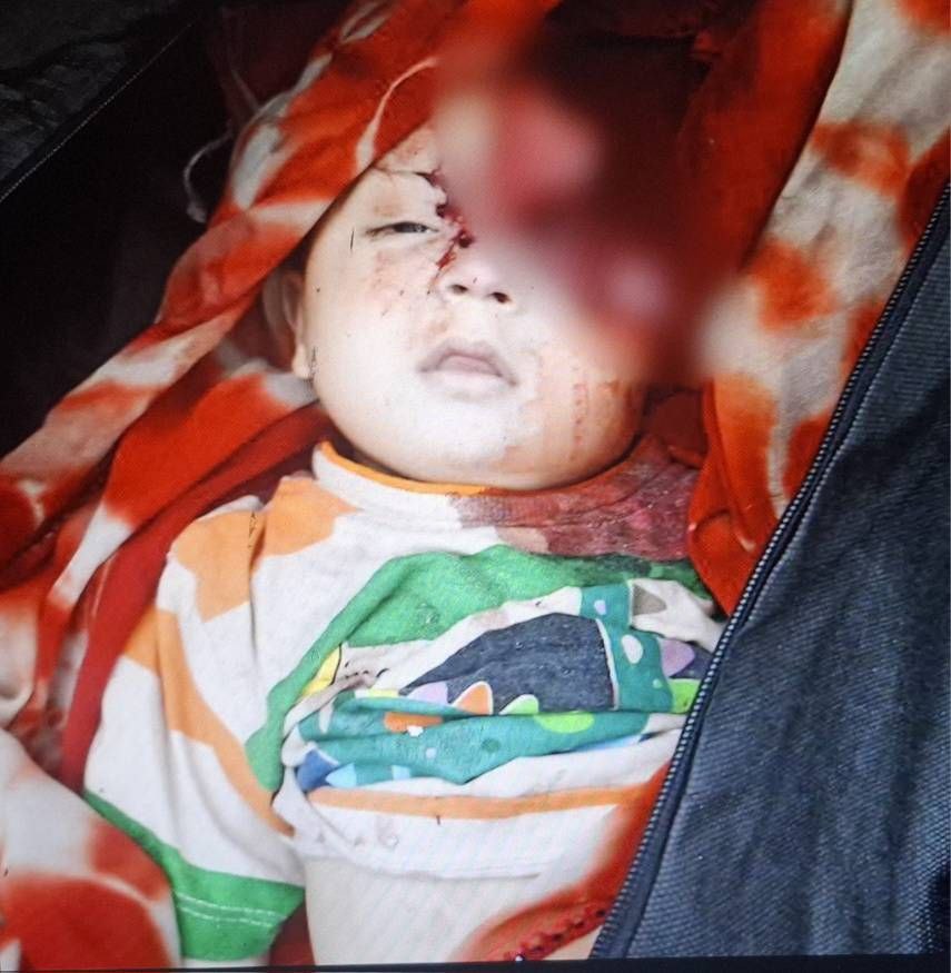 عکس/ تصویری از نوزاد شهید در حمله تروریستی به زاهدان