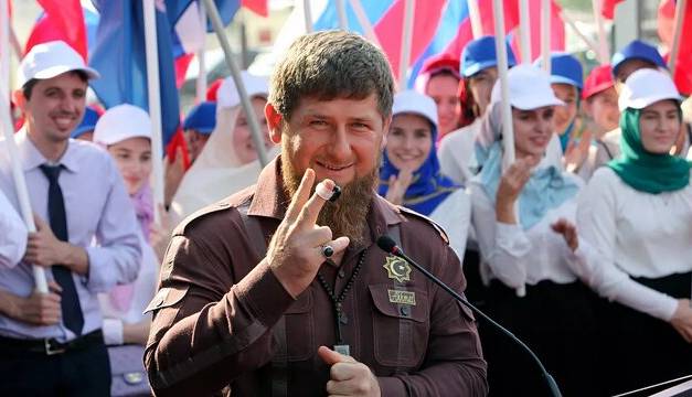 رمضان قدیروف نزدیک بود غرق شود!