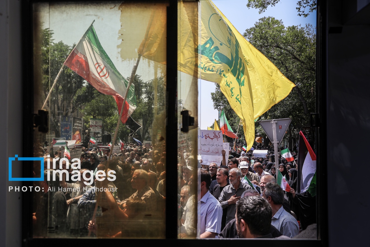 عکس/ راهپیمایی «جمعه‌ های خشم و نصر» در سراسر کشور