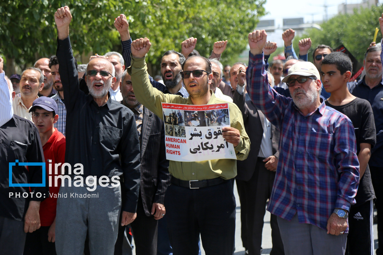 عکس/ راهپیمایی «جمعه‌ های خشم و نصر» در سراسر کشور