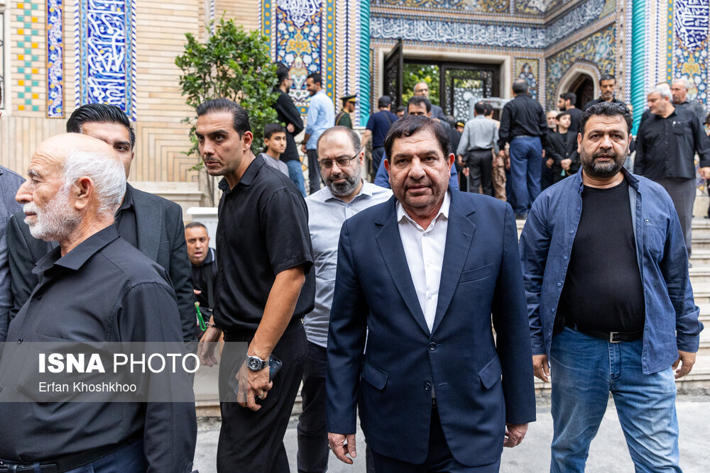 عکس/ مراسم چهلمین روز شهادت سپهبد سلامی