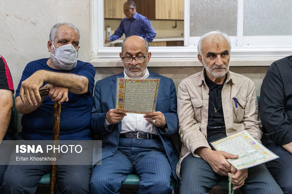 عکس/ مراسم چهلمین روز شهادت سپهبد سلامی