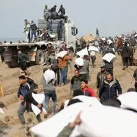 ۱۱۷ کامیون حامل کمک‌های بشردوستانه وارد غزه شد