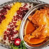 زرشک پلو با مرغ مجلسی رو‌ اینجوری درست کن
