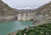 وضعیت بحرانی سد امیرکبیر